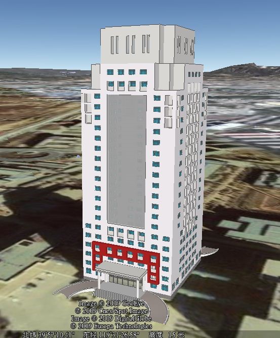 b__qSzT_029600046fce2d0d Google SketchUp 制作的世纪楼模型