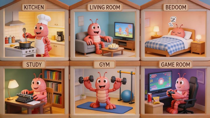 如何在一台机器上养一窝龙虾